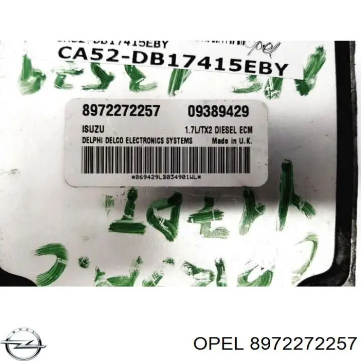 Купити 8972272257 Opel 