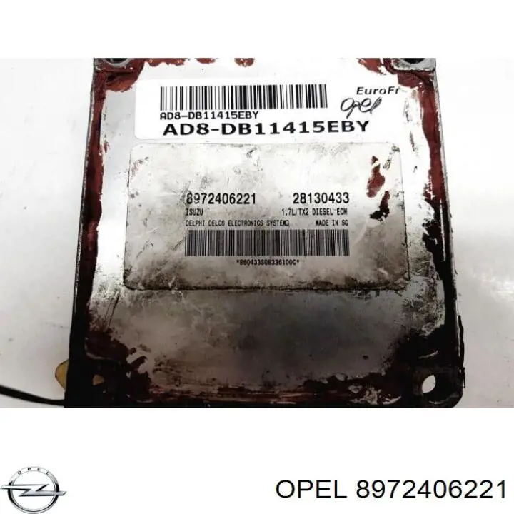  Opel 8972406221 ціна, від 34.20 USD