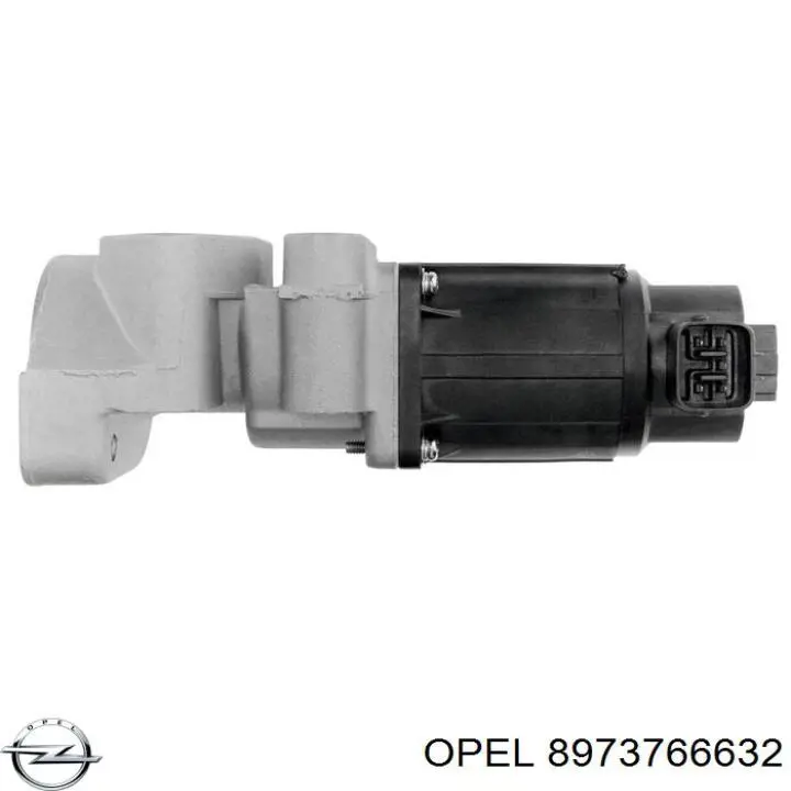 Клапан EGR, рециркуляції газів 8973766632 Opel