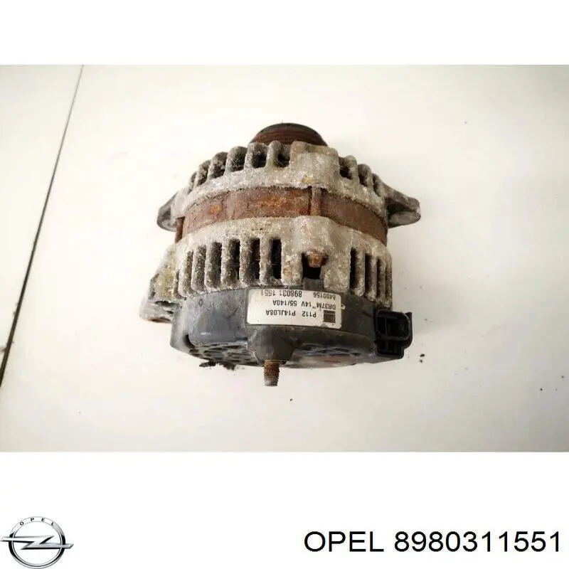 Генератор Opel 8980311551 ціна, від 190.49 USD