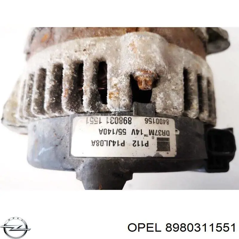 8980311551 Opel Авто генератор