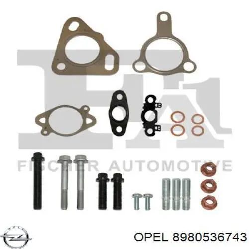 5860039 Opel Турбонаддув