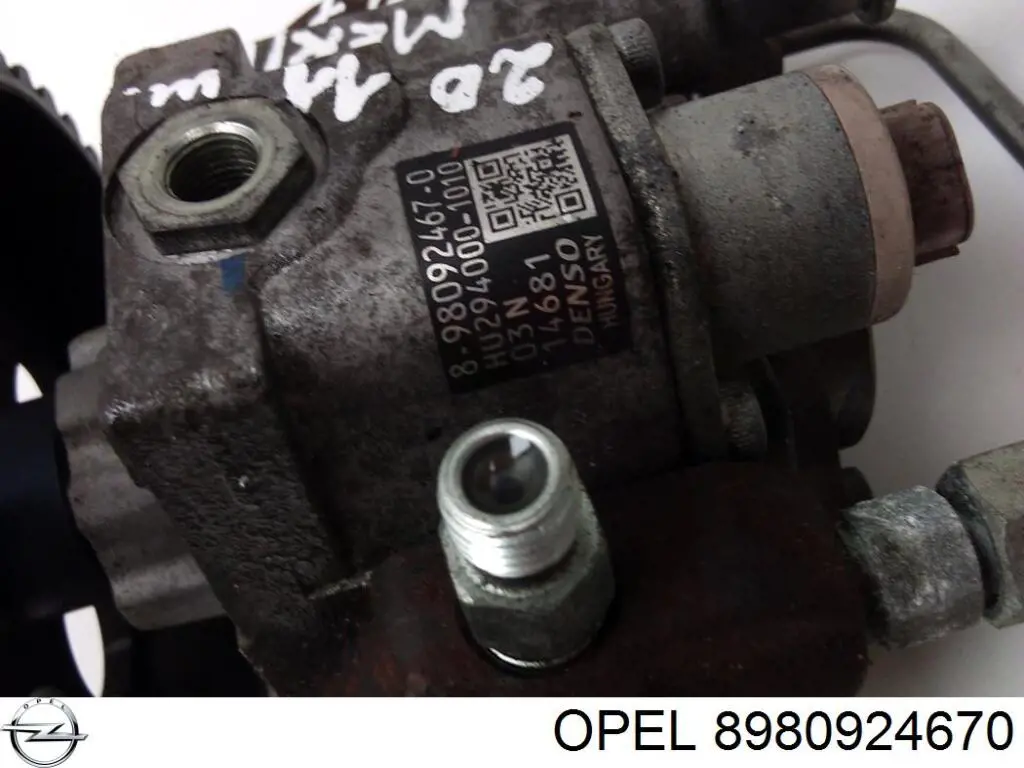  Opel 8980924670 ціна, від 70.30 USD