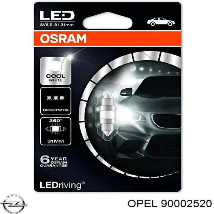 Купити 90002520 Opel Лампочки