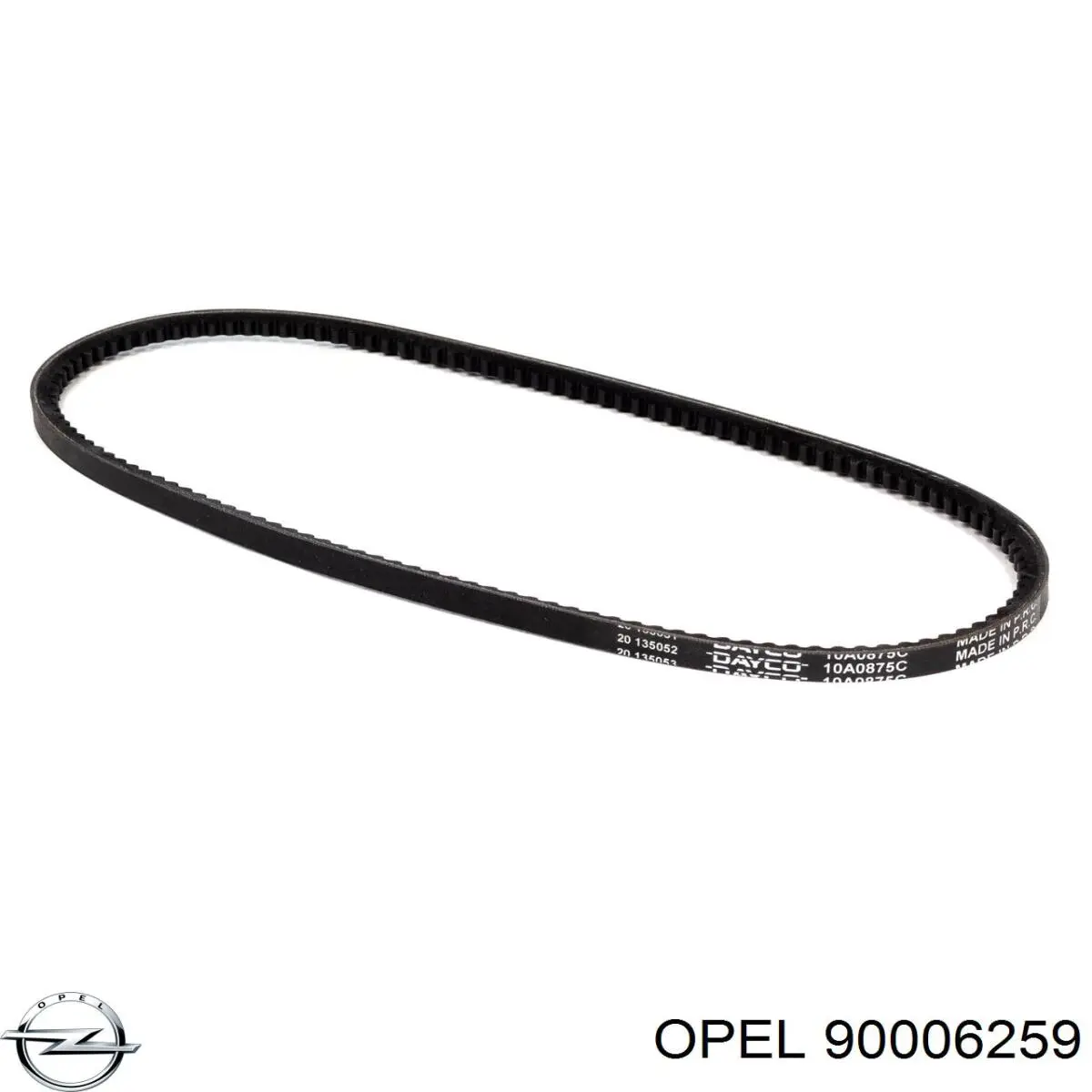 Купити 90006259 Opel Ремінь генератора