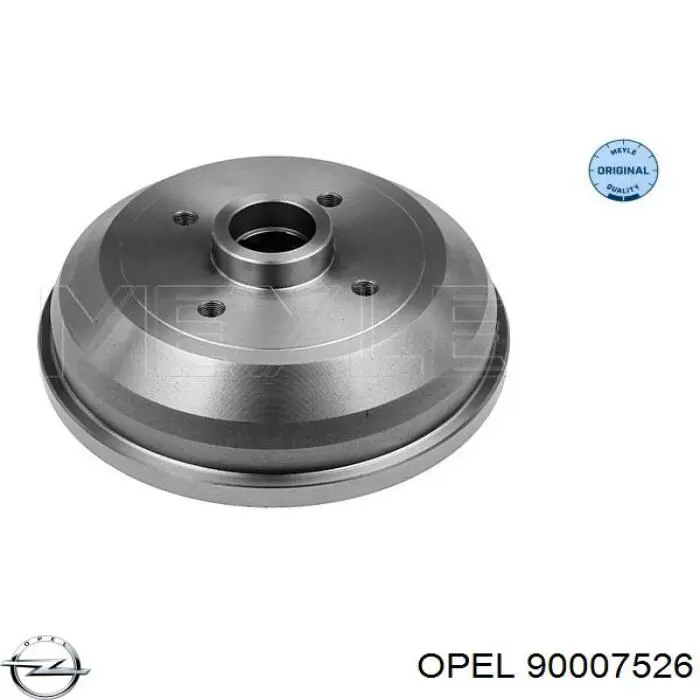 Купити 90007526 Opel Барабан гальмівний задній