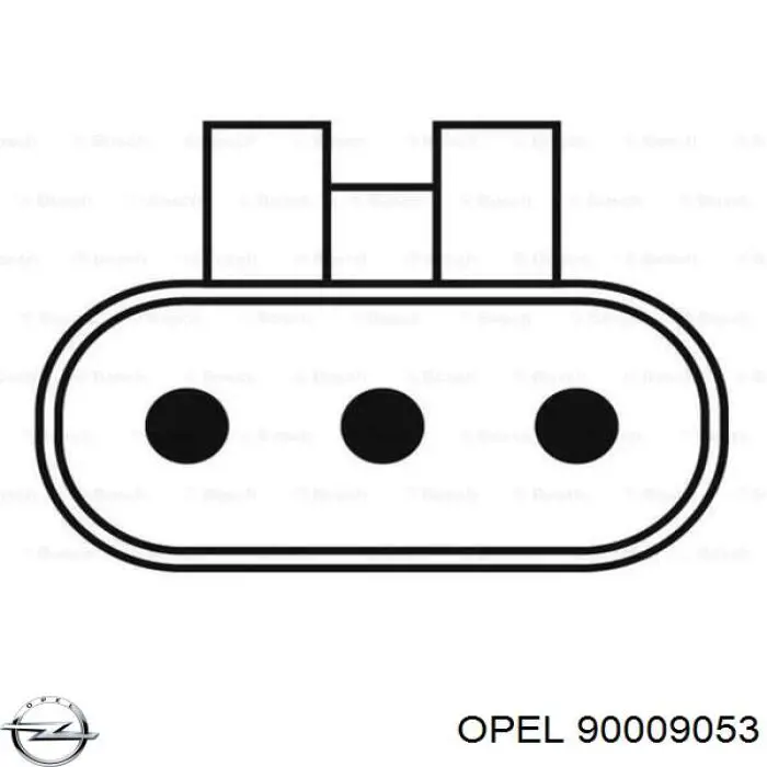 Лямбдазонд, датчик кисню до каталізатора 90009053 Opel