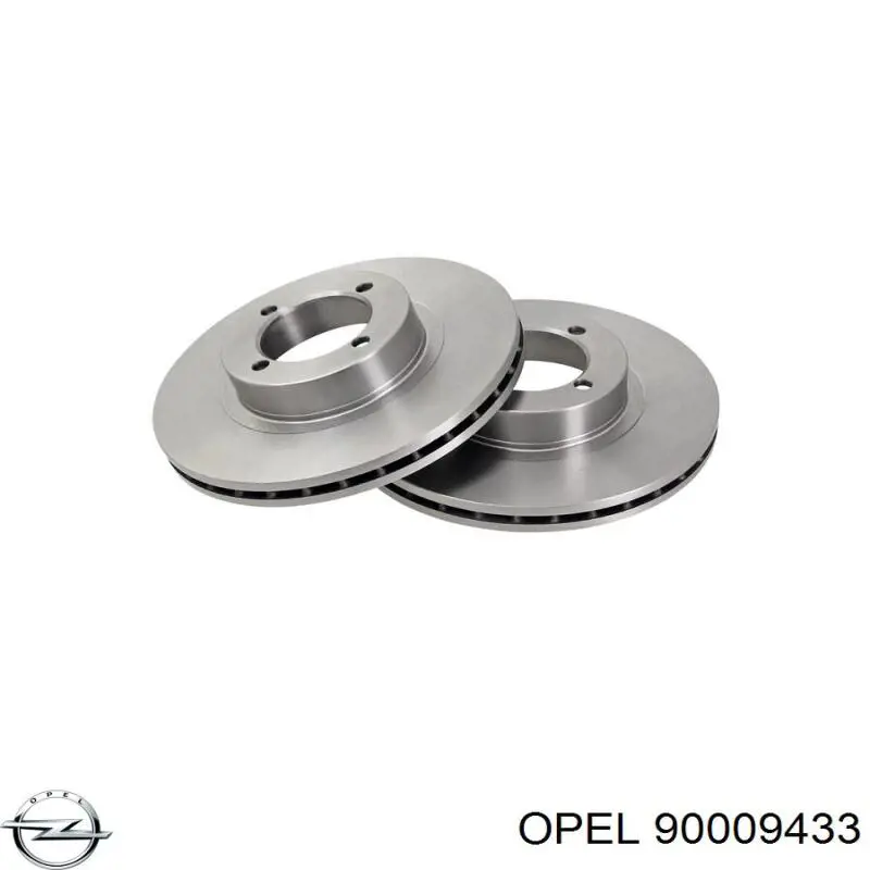 90009433 Opel Гальмо дискове переднє