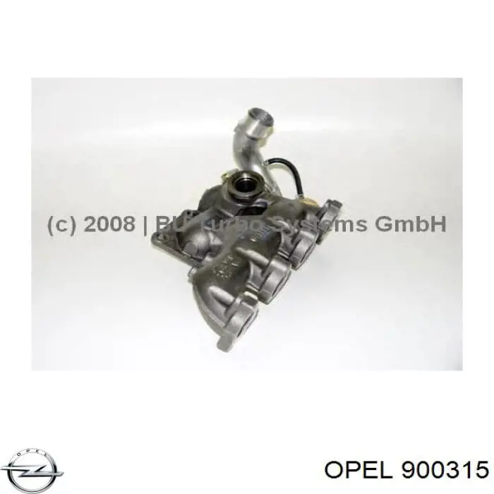 900315 Opel рейка рульова