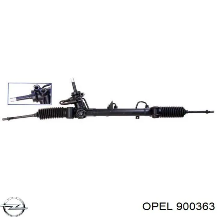 900363 Opel Рейковий рульовий механізм
