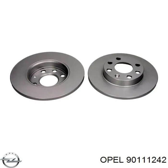90111242 Opel Гальмо дискове переднє