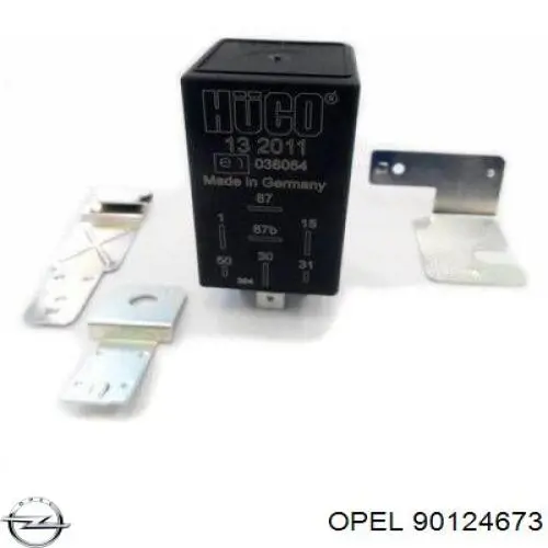 Реле електробензонасосу 90124673 Opel