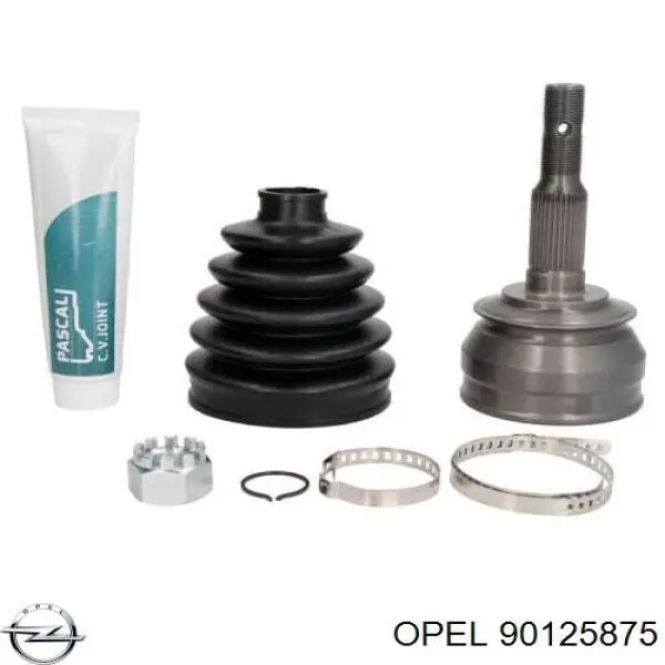 90125875 Opel Граната зовнішня