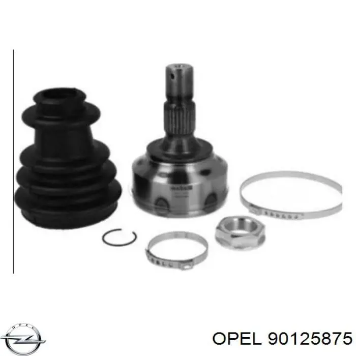 Граната колісна Opel 90125875 ціна, від 26.89 USD