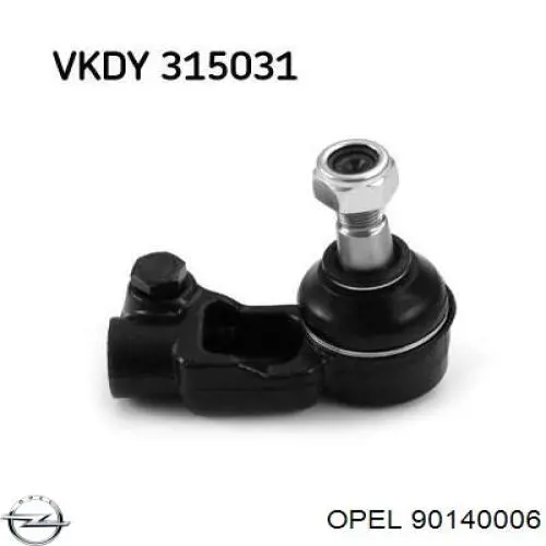 90140006 Opel Зовнішній наконечник рульової тяги
