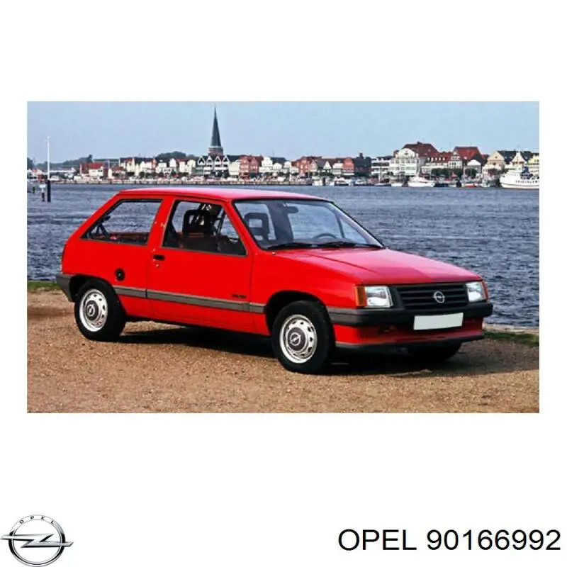 90166992 Opel Покажчики повороту (передні)