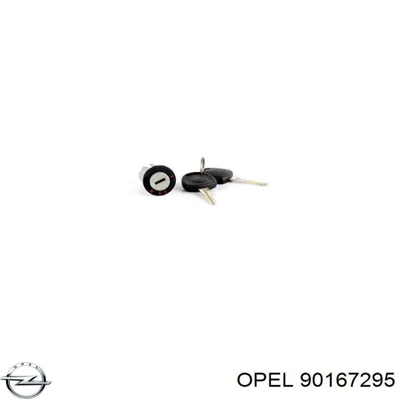 Личинка замка запалювання Opel 90167295