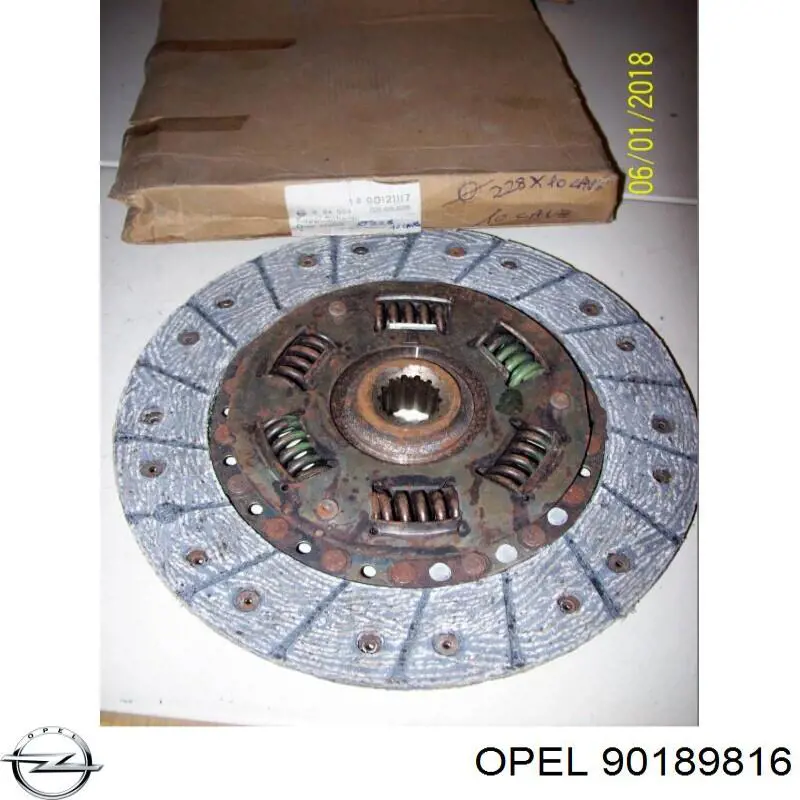 Купити 90189816 Opel Диск зчеплення