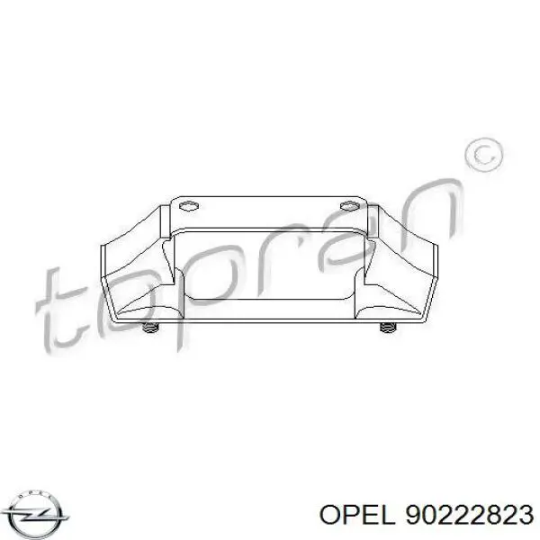 90222823 Opel подушка трансмісії (опора коробки передач)
