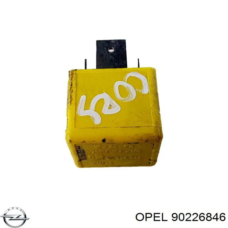Реле електробензонасосу Opel 90226846 ціна, від 2.19 USD