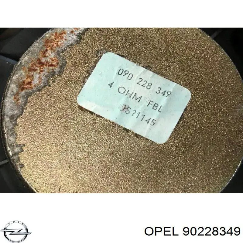 Динамік передньої двері 90228349 Opel