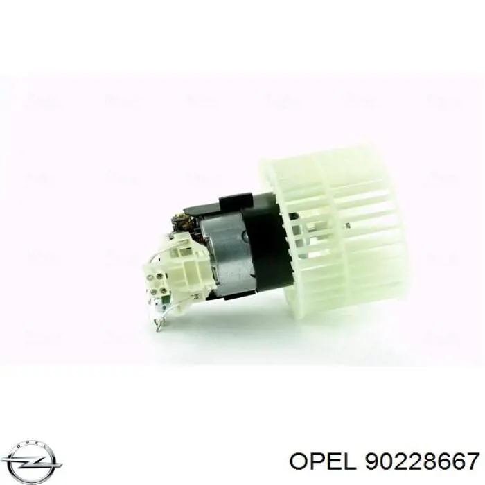 Вентилятора пічки 90228667 Opel