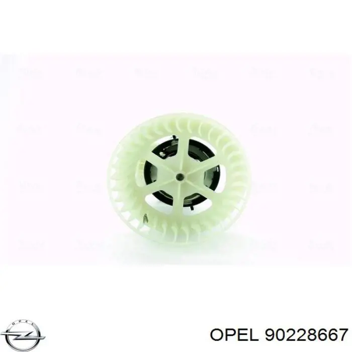 Купити 90228667 Opel Електродвигуни (електродвигун обігрівача) або розетка причепа штепсельная