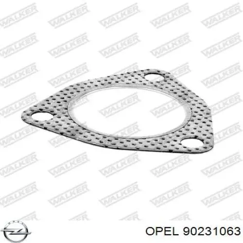 Прокладка каталітізатора (каталітичного нейтралізатора) Opel 90231063