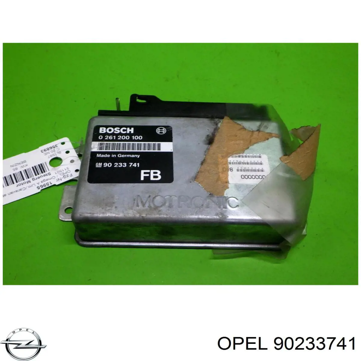 90233741 Opel Блок електронного управління