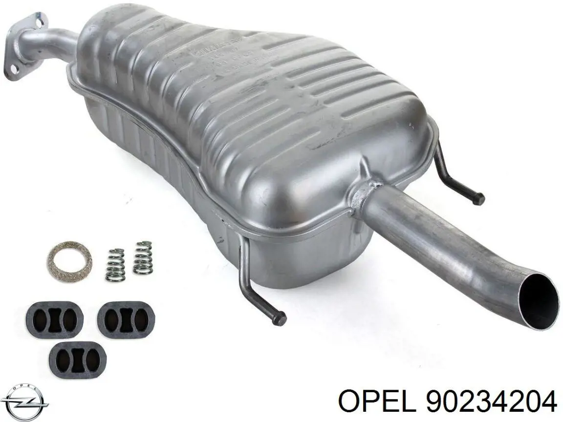 Купити 90234204 Opel Пружин вихлопної системи