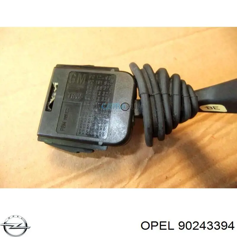 Купити 90243394 Opel Перемикач підрульовий, правий