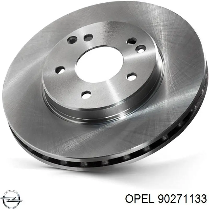 Диск переднього гальма Opel 90271133 ціна, від 41.68 USD