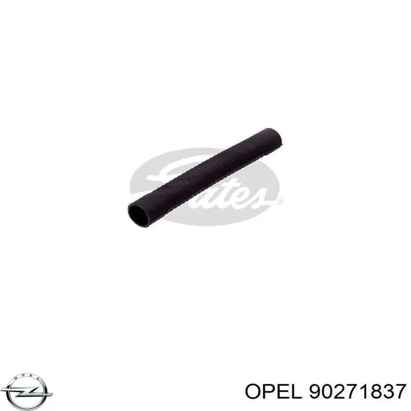 Шланг/патрубок радіатора охолодження, верхній Opel 90271837 ціна, від 11.01 USD