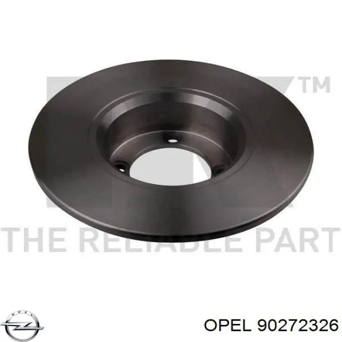 90272326 Opel Гальмо дискове переднє