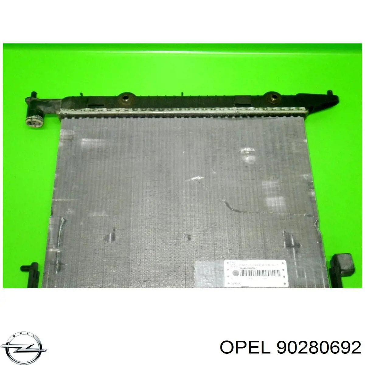90280692 Opel Радіатор охолодження двигуна