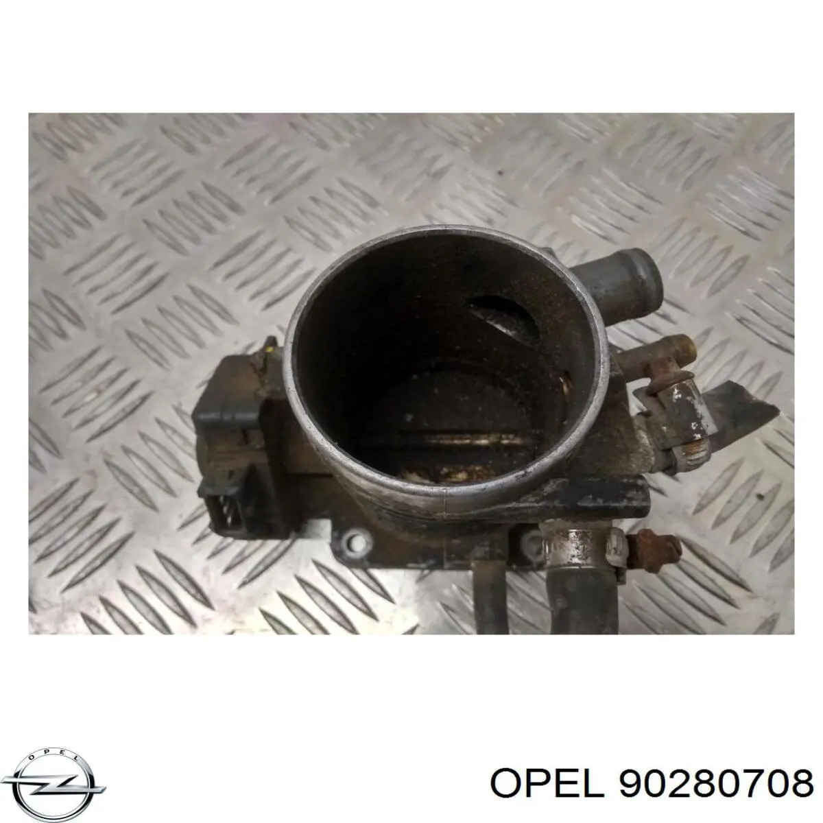 90280708 Opel Дросільна заслінка в зборі