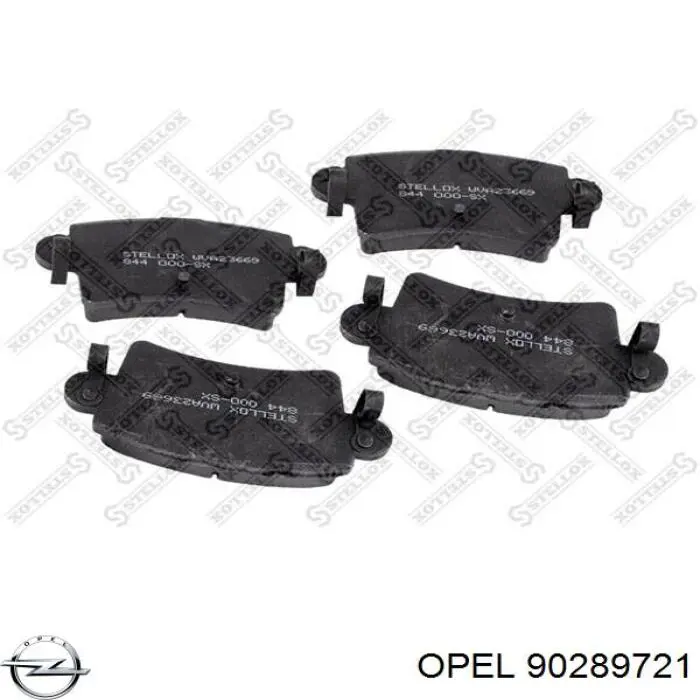 90289721 Opel Подушка передньої опори двигуна