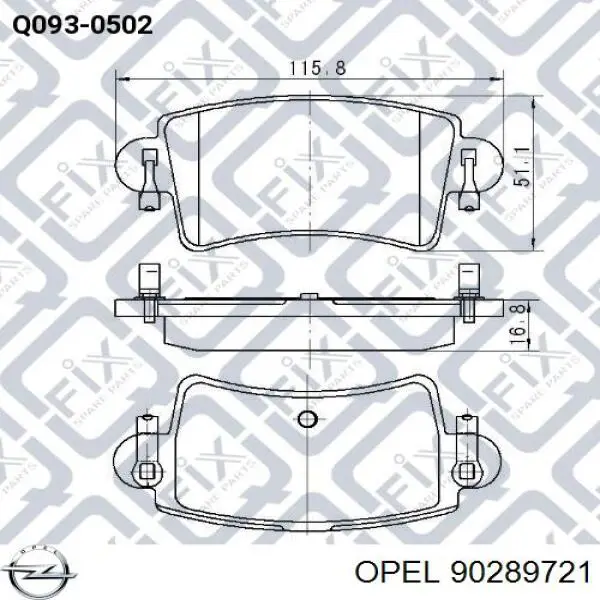 Подушка (опора) двигуна, передня Opel 90289721 ціна, від 15.17 USD