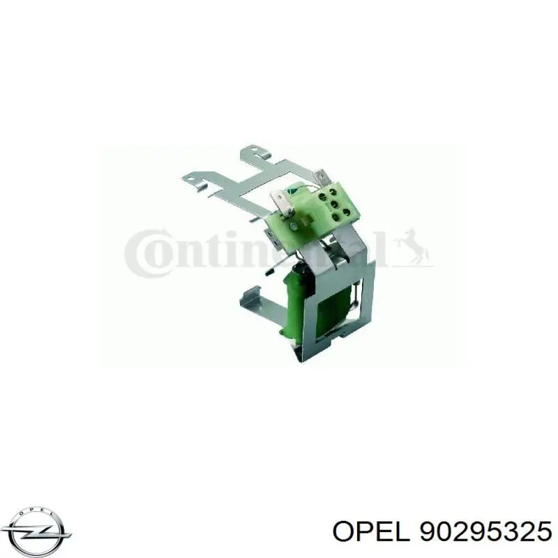 90295325 Opel резистор (опір пічки, обігрівача салону)