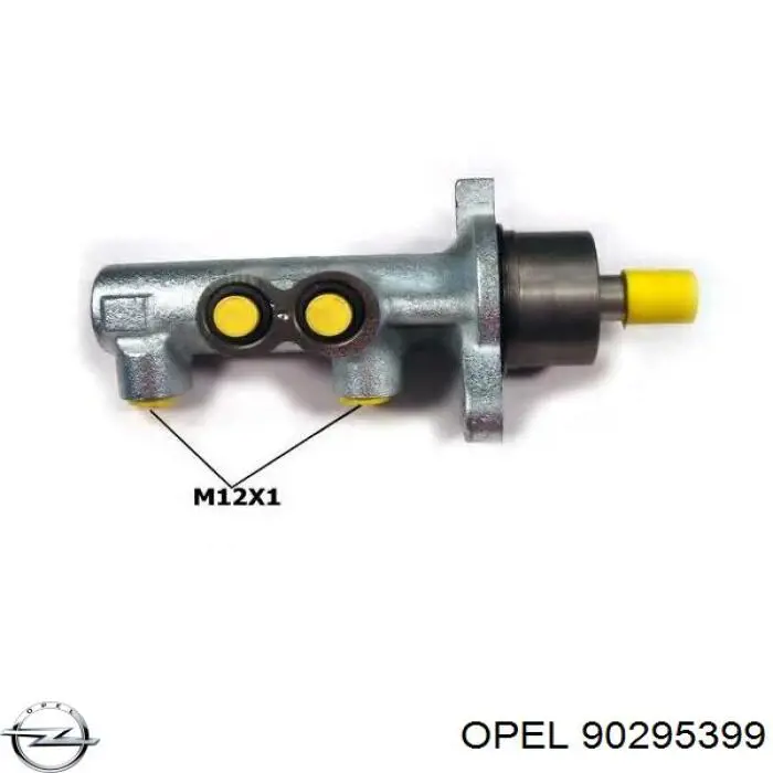 90295399 Opel циліндр гальмівний, головний