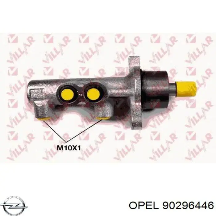 Циліндр головний гальма (Гідротормоз) Opel 90296446 ціна, від 74.69 USD