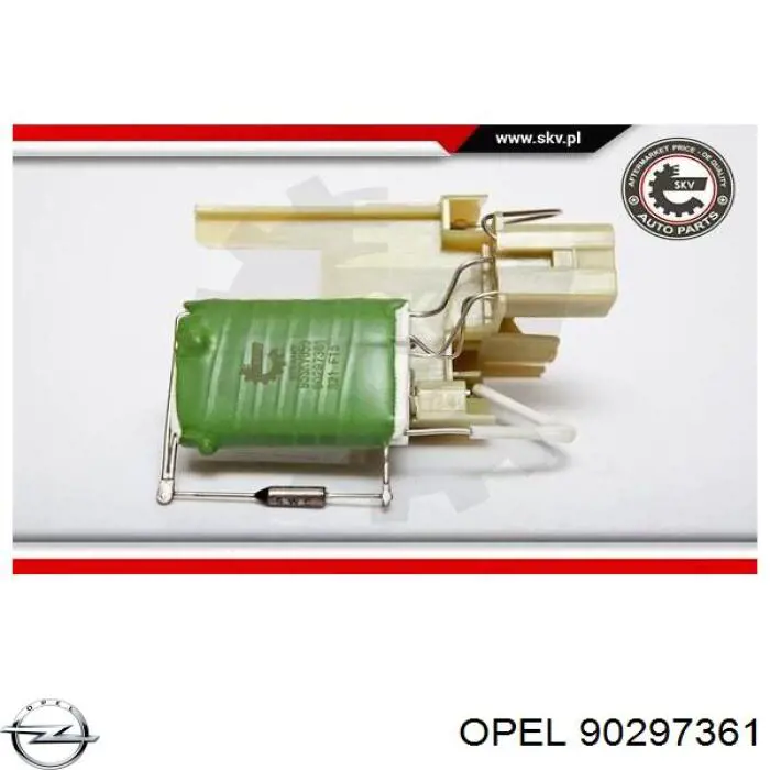 90297361 Opel Регулятор оборотів пічки