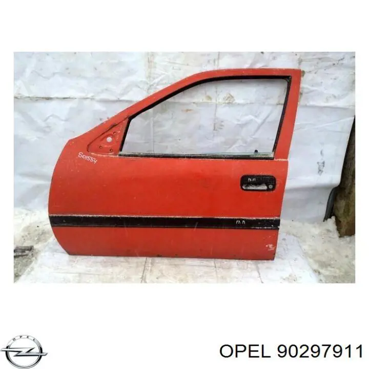 Двері передні, ліві Opel Vectra A седан (86, 87) (1988 - 1995) ціна, від 36.72 USD