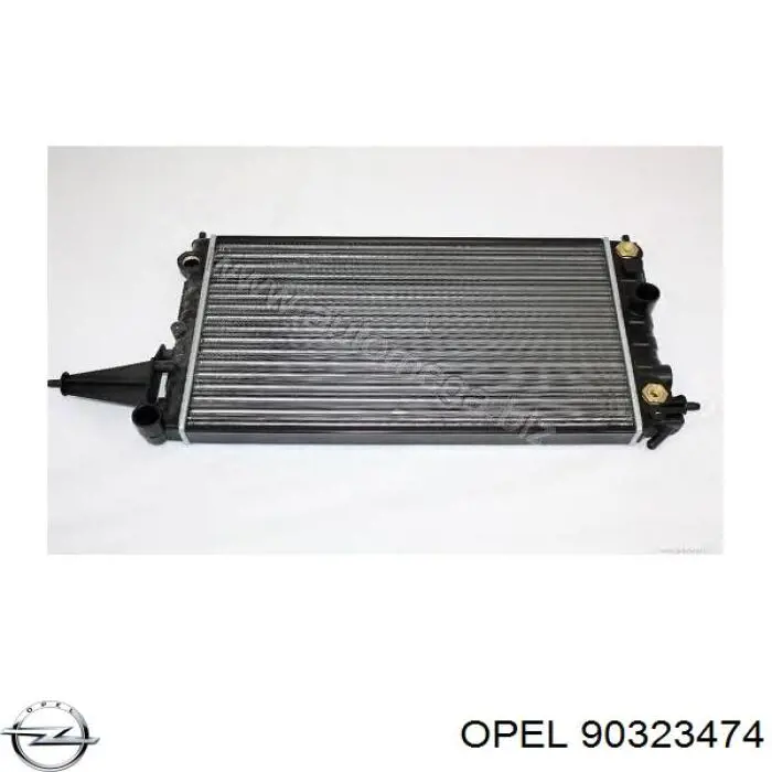Радіатор основний Opel 90323474 ціна, від 50.35 USD