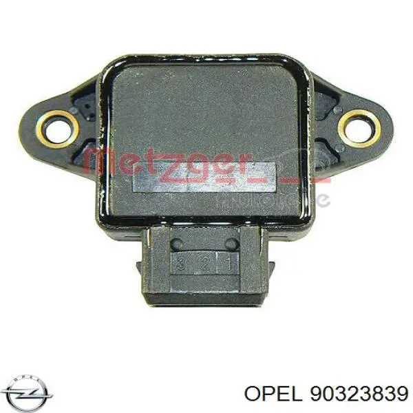 90323839 Opel датчик положення дросельної заслінки (потенціометр)