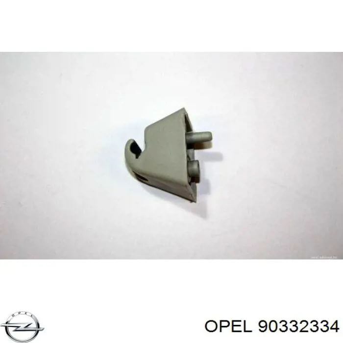 Фіксатор сонцезахисного козирка Opel 90332334 ціна, від 4.95 USD