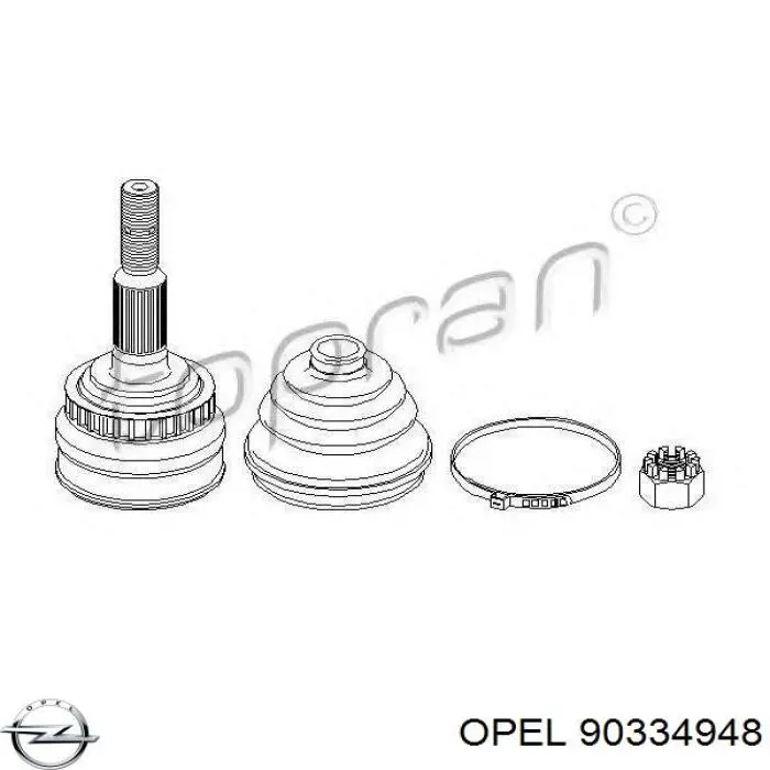 90334948 Opel Граната зовнішня
