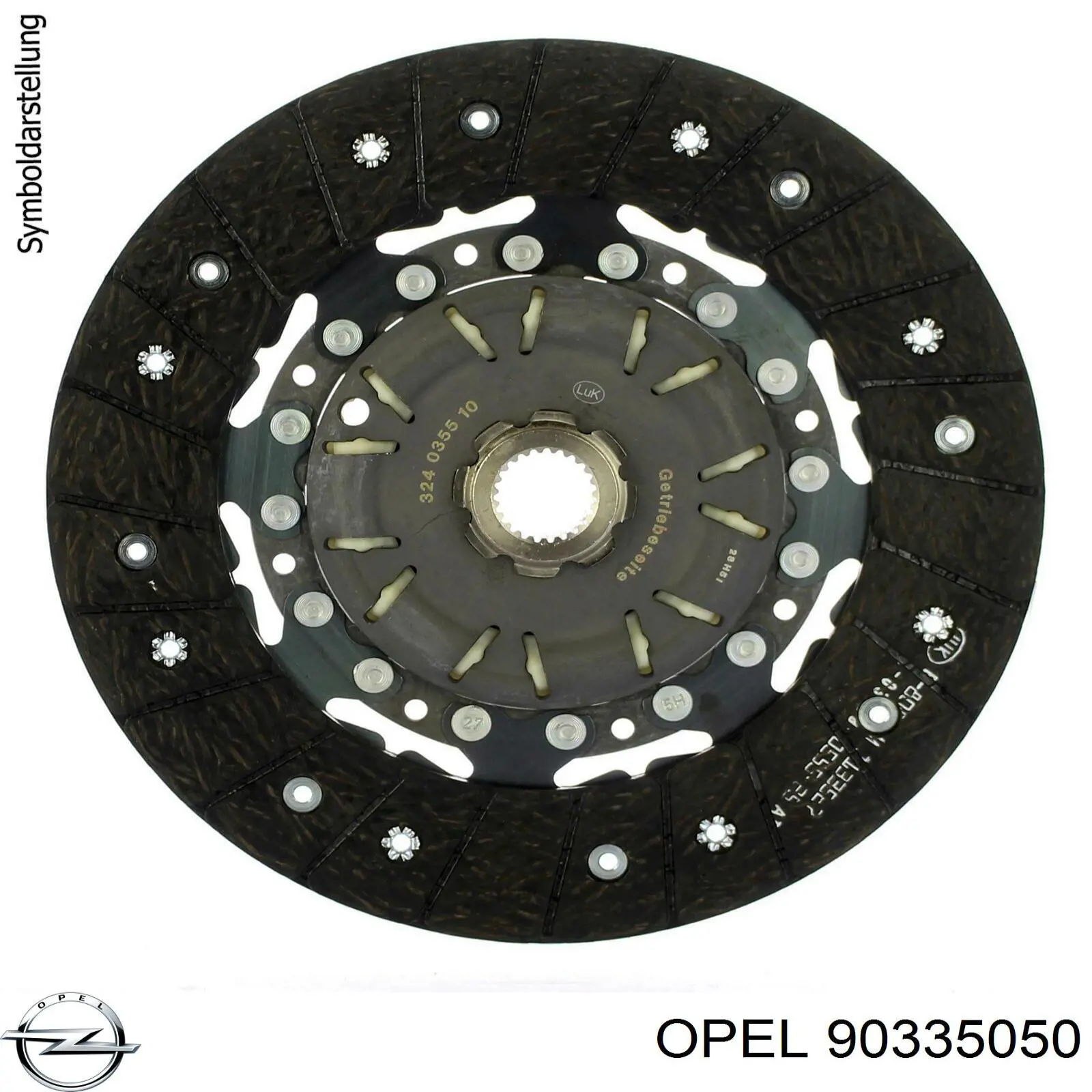 Купити 90335050 Opel Корзина зчеплення