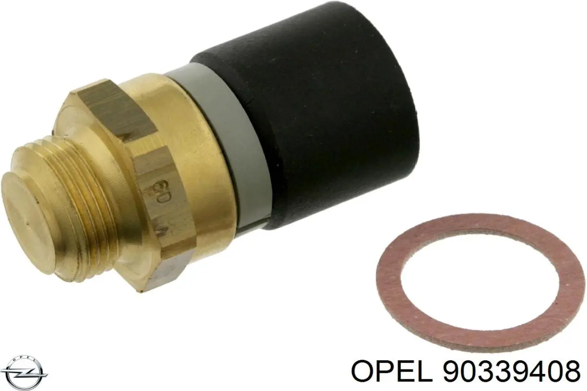 90339408 Opel термо-датчик включення вентилятора радіатора