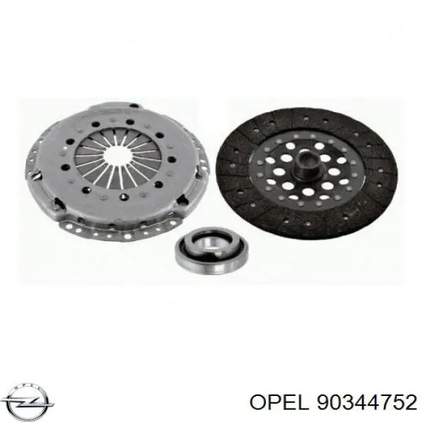 Корзина зчеплення 90344752 Opel